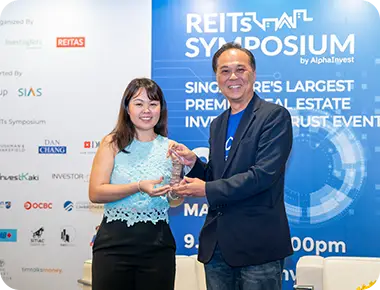 Audience question and answer session at REITs Symposium