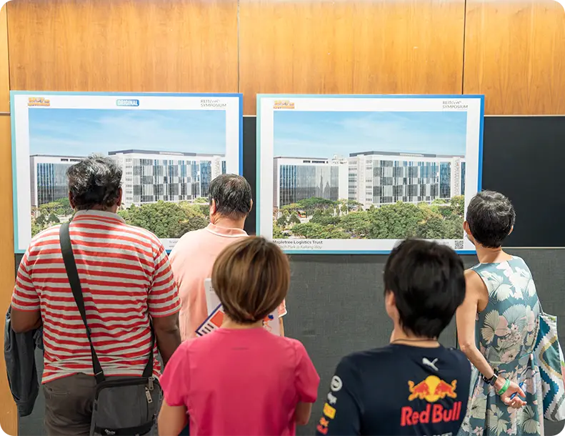 Large audience at REITs Symposium main stage session